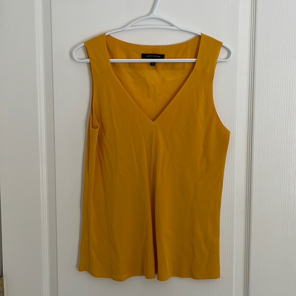 Judith & Charles 100% silk blouse